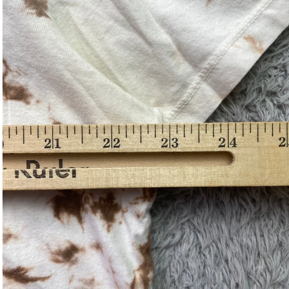 Guess Shirt Mens Large Tie-Dye Preppy Academia Streetwear Everyday AOP Spell Out - Picture 6 of 8